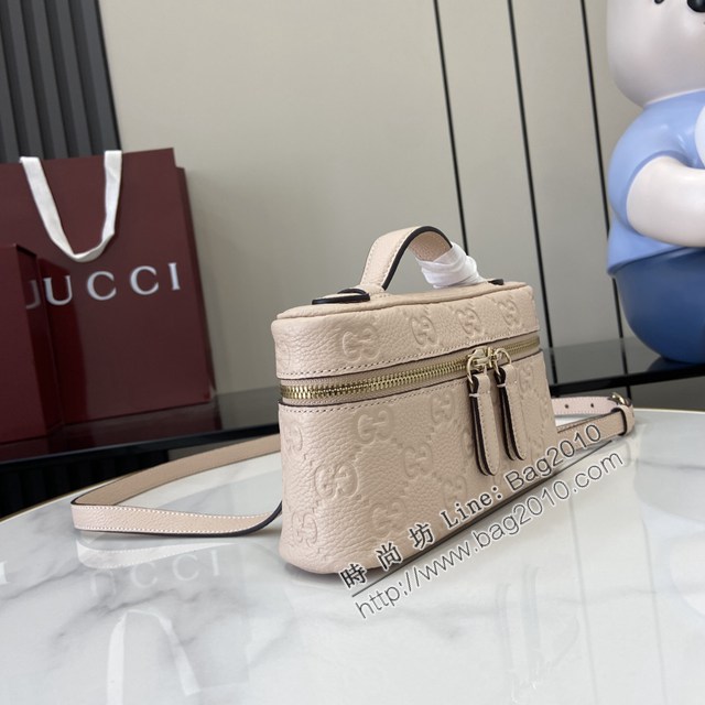 Gucci專櫃古馳最新款Emblem系列超迷你手袋手提化妝包 jh2846型號：815949